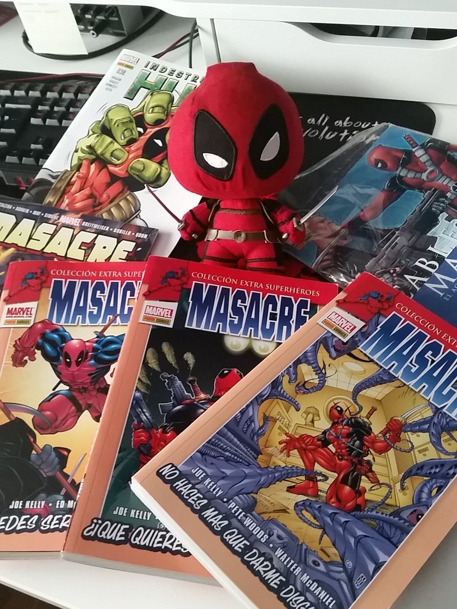 TlrDrdn_'s tweet photo. Antes de volverse en la antítesis de su origen: Masacre/Deadpool. #VengadoresM80  @80yLaMadre @DKespanol https://t.co/72XUSeiew2