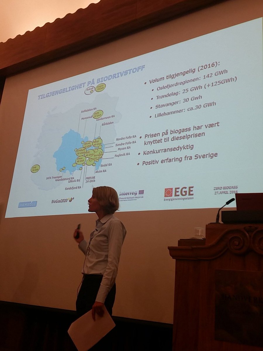 Stor tilgang på biogass i tida framover. Etterspørselen må opp etter #biodrivstoff Mye fossilt å erstatte