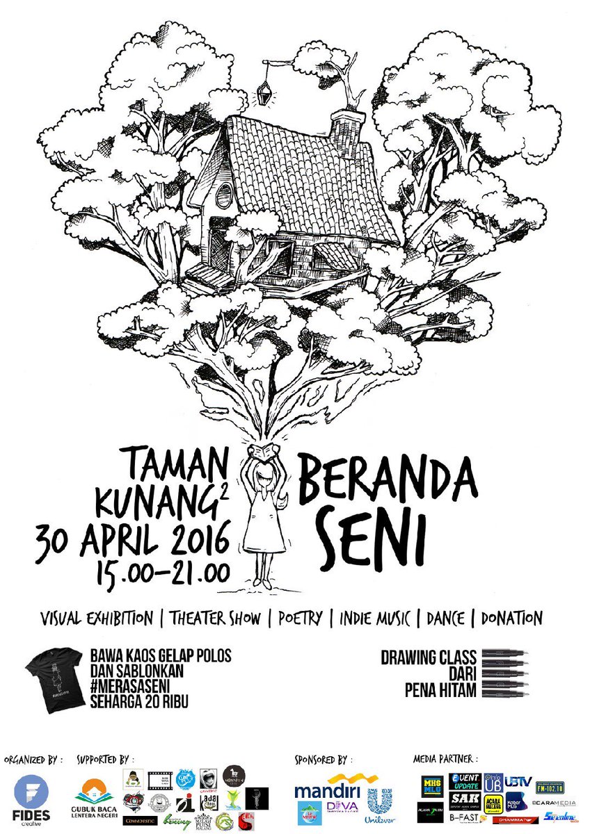 FIDESCreative's tweet photo. Hallo warga malang kami mengundang kalian untuk datang meramaikan dan mendonasikan. 
Ayo tunggu apa lagi?  GRATIS!!! https://t.co/6GY34E2XR4