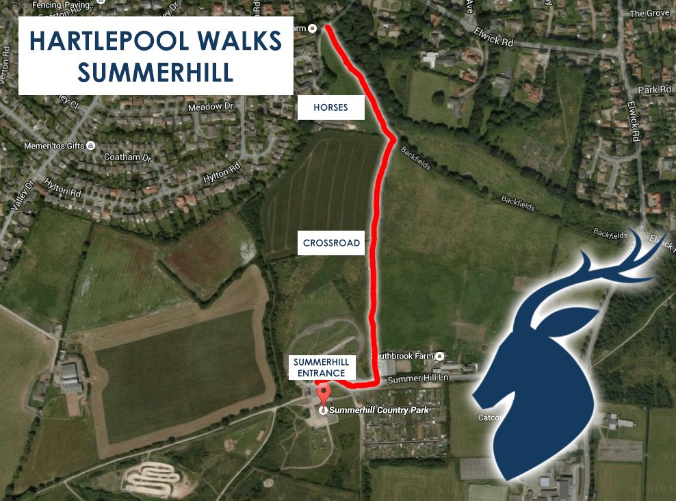 HelloHartlepool's tweet photo. Here's Jack's Summerhill walk map. Will you be following it? https://t.co/9q6J6gUW0t