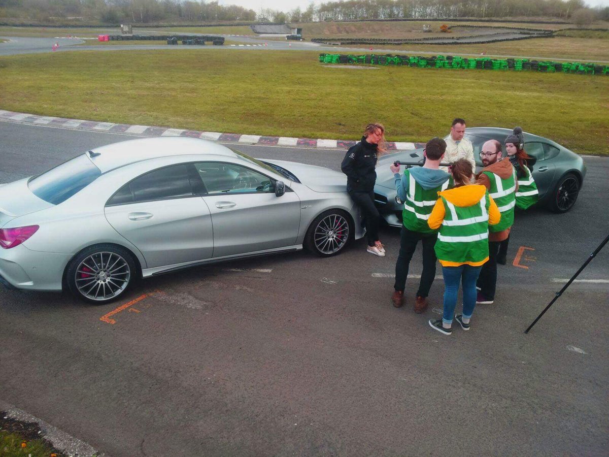 JackAllTV's tweet image. A great day shooting yesterday @mercedesbenz_ir @rebeccasides some lovely production still thanks to @Flyview2013