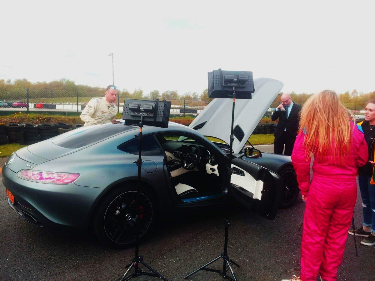 JackAllTV's tweet image. A great day shooting yesterday @mercedesbenz_ir @rebeccasides some lovely production still thanks to @Flyview2013