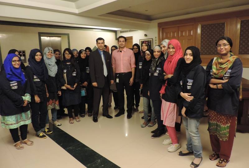 cothmkhi's tweet photo. COTHM Students of Front Office and Culinary Arts were given an industrial tour to Hotel Mehran. https://t.co/ZED89alMlU
