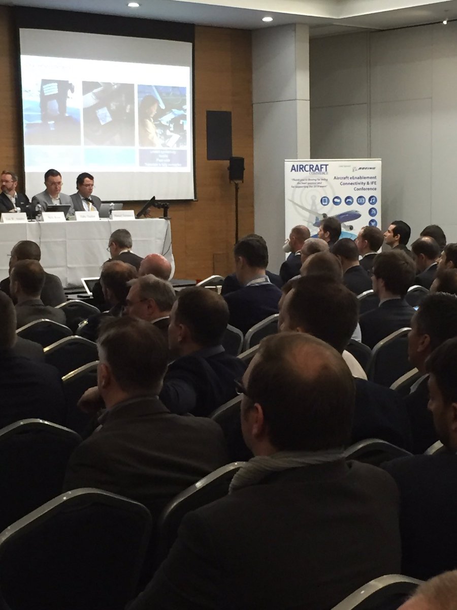 SamuelsonKris's tweet image. Aircraft Commerce eEnablement Connectivity and IFE Conference. Heathrow UK @CarlisleIT