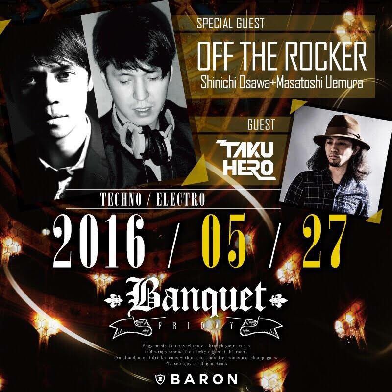 tbs_black's tweet photo. 5/27(金)大沢伸一、上村真俊のデュオ、【OFF THE ROCKER】がBARONに出演決定!!
#大沢伸一 #OFFTHEROCKER
#オフザロッカー 上村真俊
#BARON #バロン #大阪クラブ
#TAKU-HERO https://t.co/qafvVnZpC8