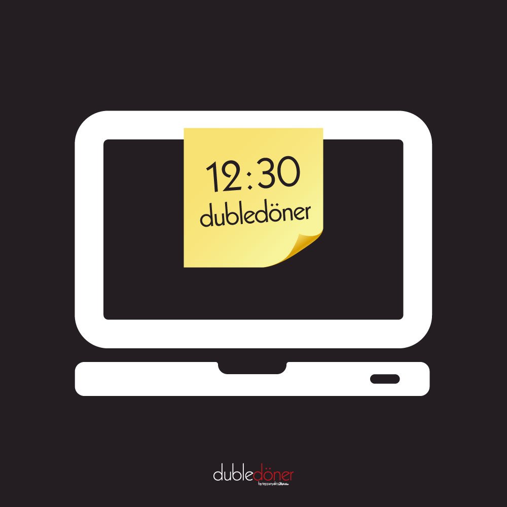 Planlarda bir değişiklik yoksa bu öğlen misafirimizsiniz.
dubledoner.com