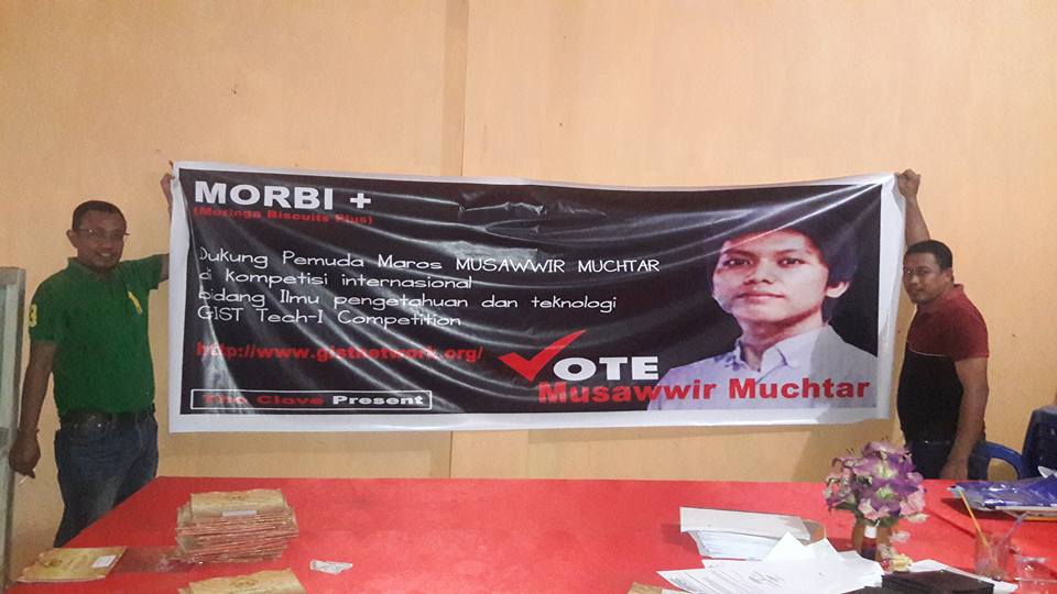 Mantap D' Clove Cafe..Dukungan makin Ramai u/ <a href="/awirmuhtar/">Musawwir Muhtar</a> <a href="/GISTNetwork/">GIST Network</a> #GISTTechI #GISTTechI2016 #GES2016 VOTE TODAY