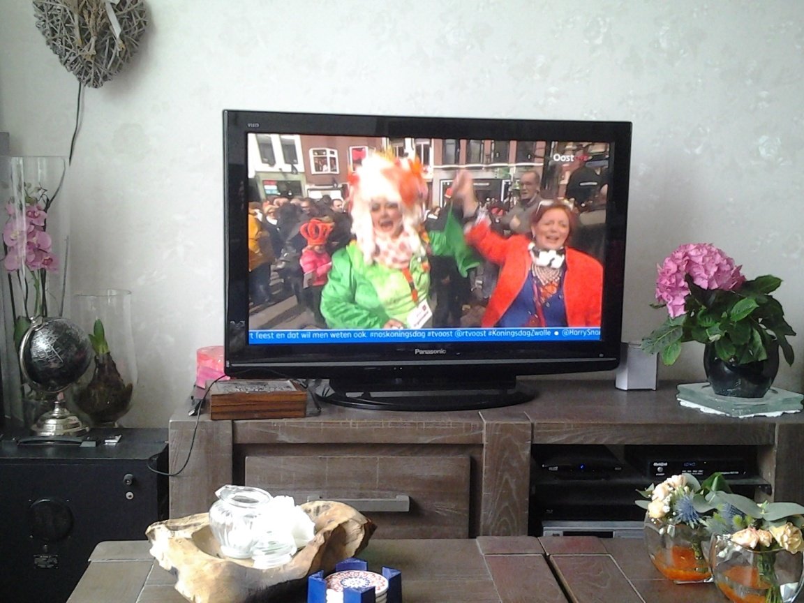 We kijken voor de tv