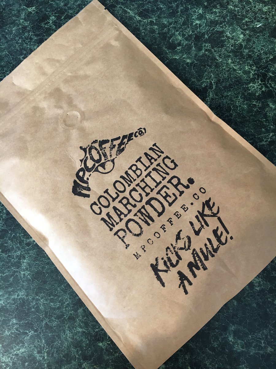 NonStanford's tweet photo. After 24hrs travelling I'll be needing some of this Marching Powder to kick start me today! Thanks @MPCoffeeCo 👌🏻👌🏻 https://t.co/MERYrS1lBv