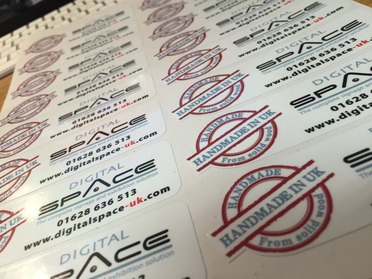 digitalspacegb's tweet photo. A sure way to get repeat business add a sticker #repeat #happyclients https://t.co/qw2cBocE6n