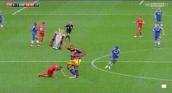 On this day in 2014, Steven Gerrard slipped at Anfield and broke the internet.