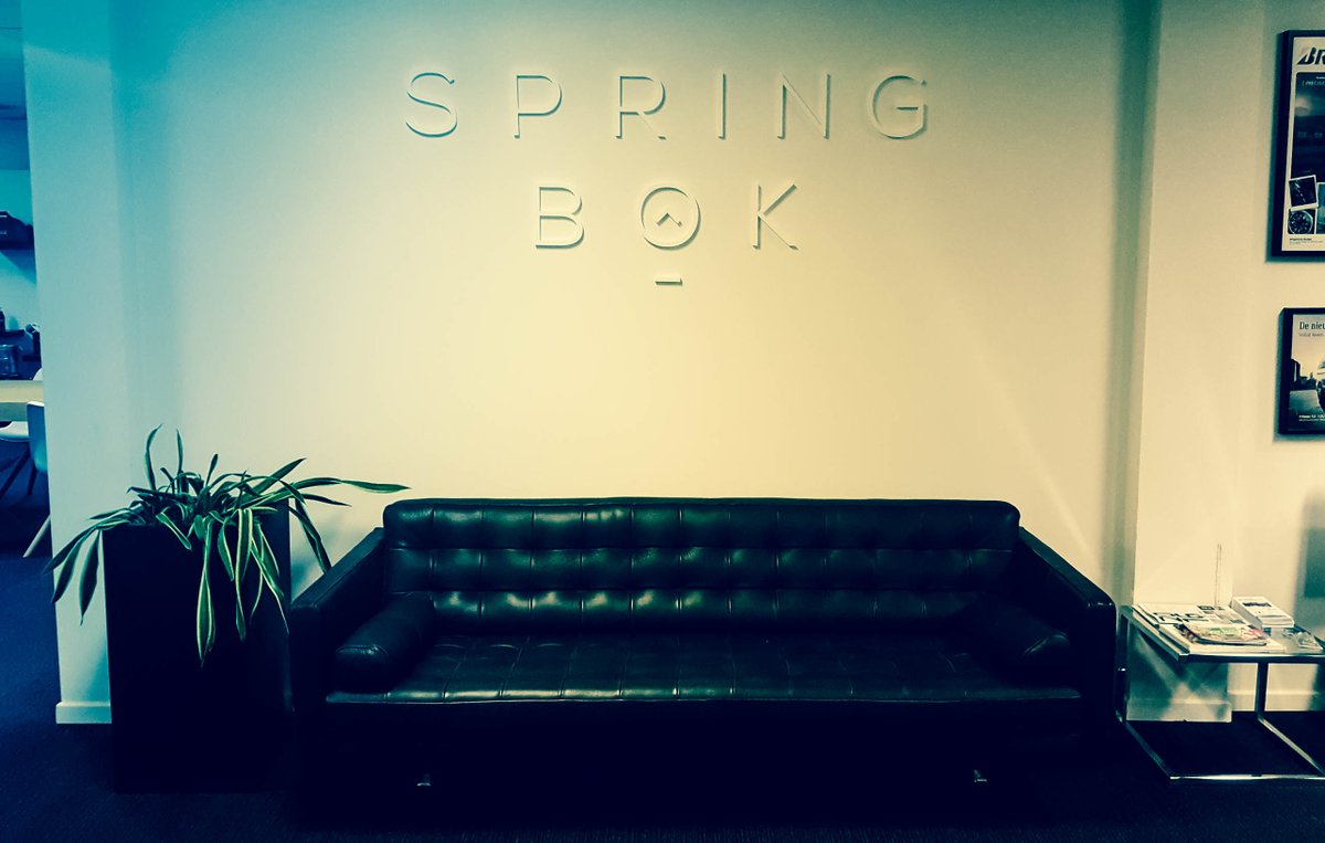 The writing's on the wall! Stop by our headquarters in Mechelen to see our name printed in 3D! #2800love