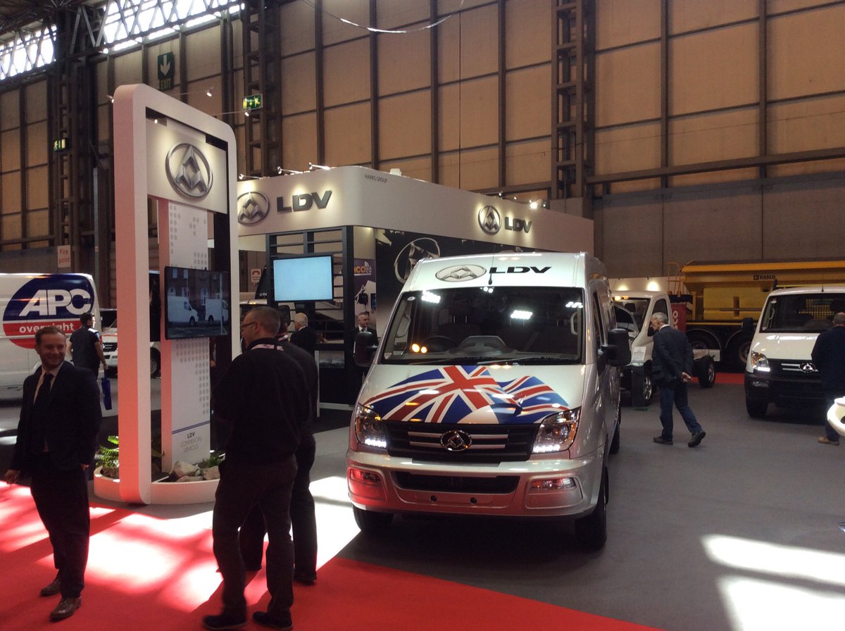 TheCVShow's tweet photo. The LDV Stand is one of key attractions of this year's @TheCVShow at the NEC #CVShow https://t.co/cPqc78kl93