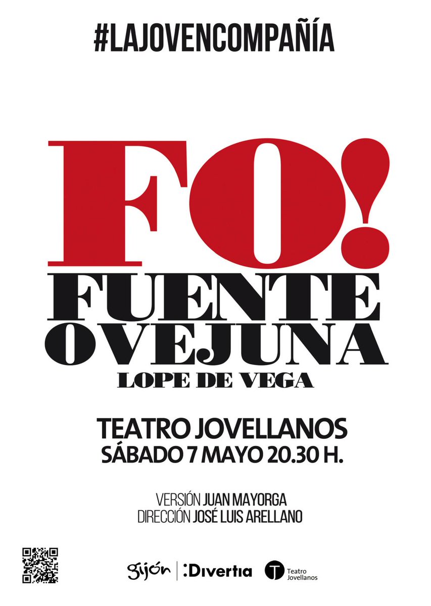El 7 de mayo, Fuenteovejuna con @LaJovenCompañia.  teatrojovellanos.com/noticias/show/…