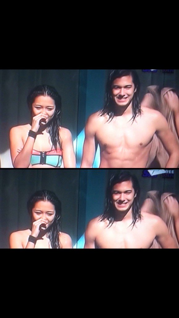 karmenseptember's tweet photo. It's summer. Let's go swimming.   TOMIHO UNDYING KILIG https://t.co/NJMQDEu6Vv