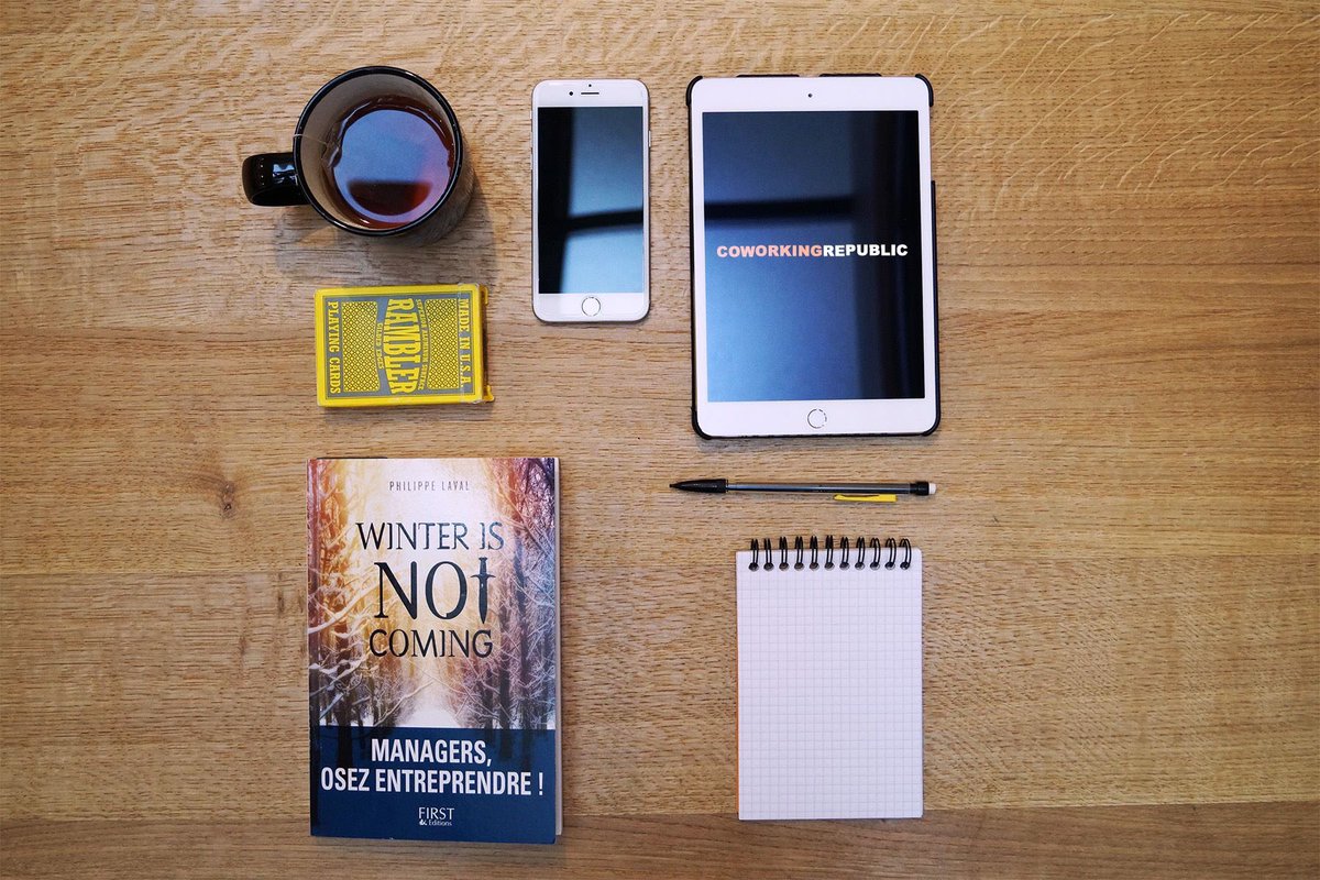 Voilà comment bien commencer sa journée avec un bon livre #winterisnotcoming, Managers osez entreprendre, inspirant!