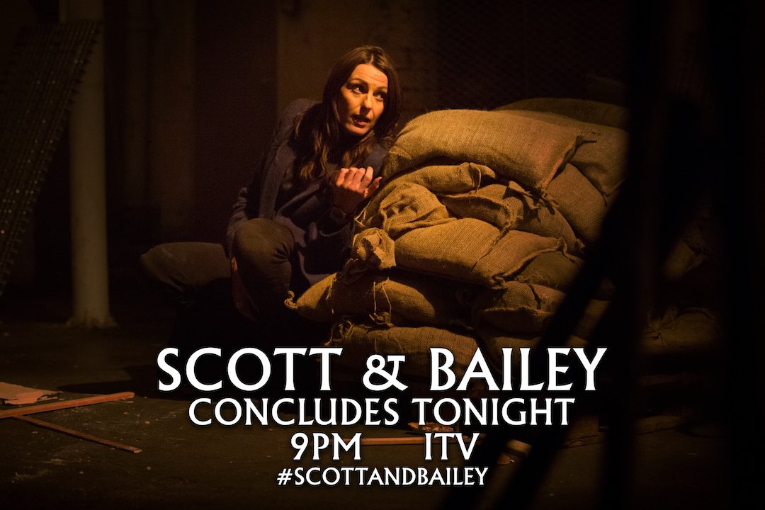 REDProductionCo's tweet photo. The end is nigh… Don’t miss the final episode of #ScottAndBailey tonight at 9pm on @ITV! https://t.co/b7BGyDETlQ