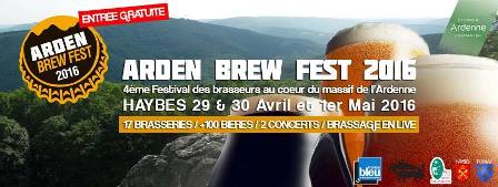 Pour les amoureux de la #bière et de la #fête Arden Brew Fest 2016 à #Haybes ce week-end 😜 oua.be/2aqp