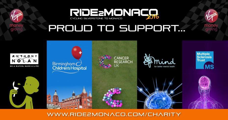 ride2monza's tweet photo. Please follow I our next epic challenge... @ride2monaco 😀💪🏻 #cycling #f1 #charity https://t.co/nZVjTgPQMz