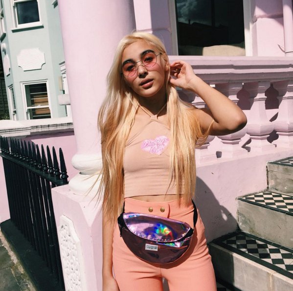 Pink Rave by <a href="/SpiralUK/">SPIRAL.</a> looking sassy on <a href="/TheTab/">The Tab</a> shoot. Photography by <a href="/Annagallifent/">Annagallifent</a>. LOVE! thetab.com/2016/04/19/pin…