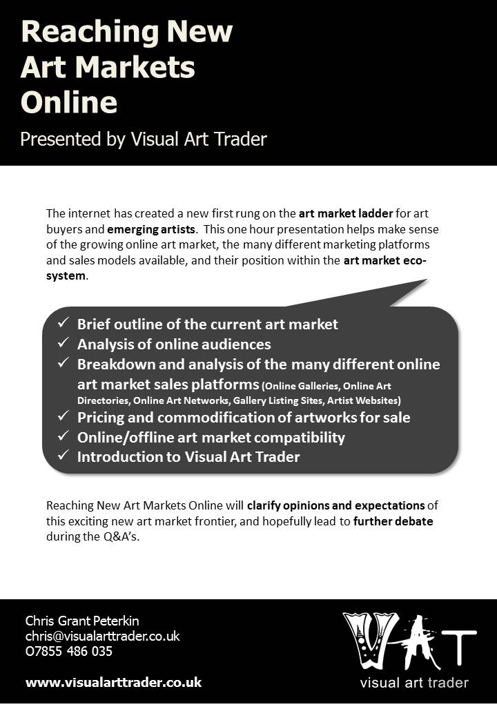 Excited to present #ReachingNewArtMarketsOnline at <a href="/2ndfloorstudios/">Second Floor Studios</a> on Tue 3rd May, 6.30pm

secondfloor.co.uk/education-spac…