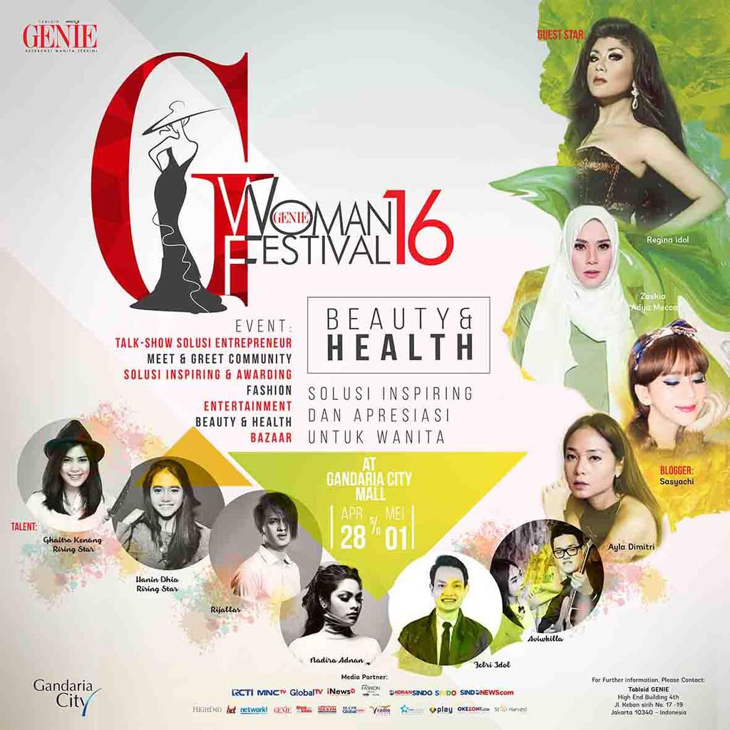 Panglimasebath's tweet photo. #GWF2016 juga dimeriahkan oleh @Rijabbas @FebriYoga_SR @Hanindhiya_tys  @GhaitsaPuteri @aviwkilla @NadiraAdnan https://t.co/bPLamfD14o