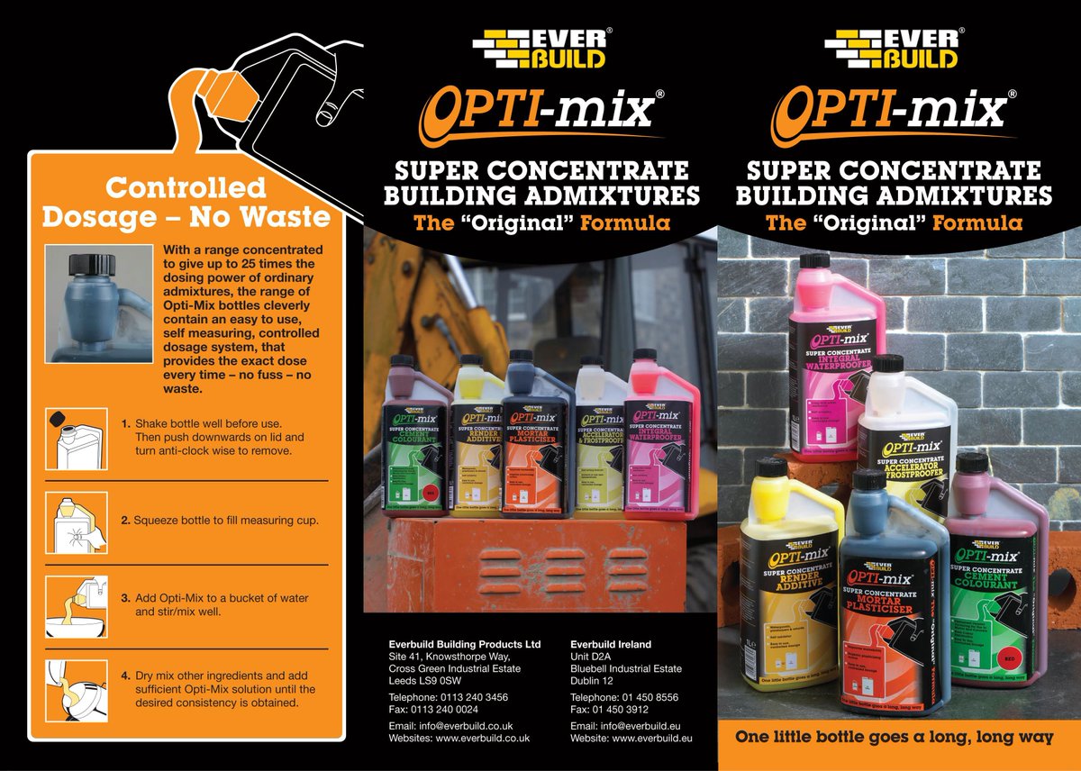 InfoOCS's tweet photo. Now stocking the @everbuild Opti-Mix range at the lowest possible prices, available here: https://t.co/HJytp8A7SW https://t.co/fm32unfSAN