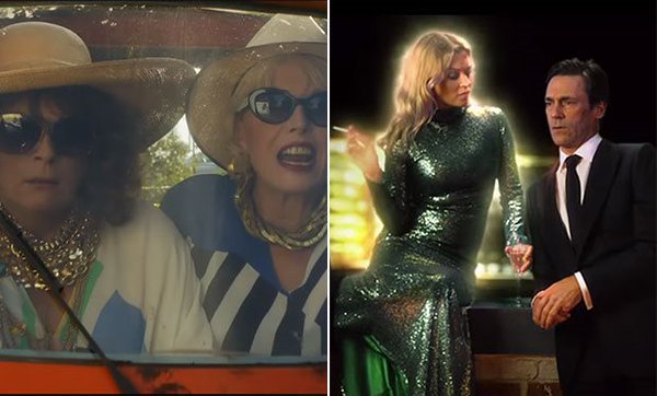 threesixfivecl's tweet photo. Ta da..TSF excited for The Ab Fab movie. Kate Moss, Jon Hamm, Stella McCartney #fahbulous. https://t.co/Cx3O8fAF6Y https://t.co/v0xzXHrpW3