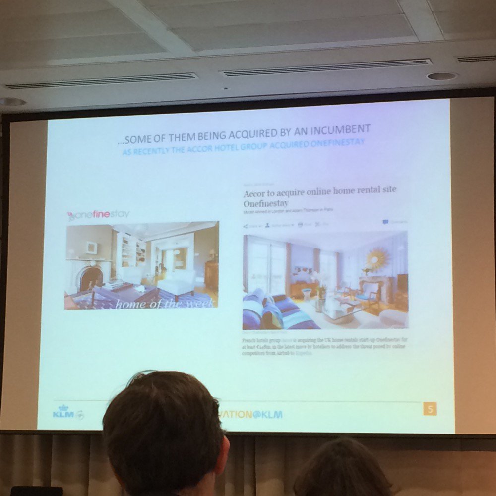 emmaallen's tweet image. Great eg of incumbent buying start-up even if it could disrupt business model @Accorhotels &amp;amp; @onefinestay #CINOEU