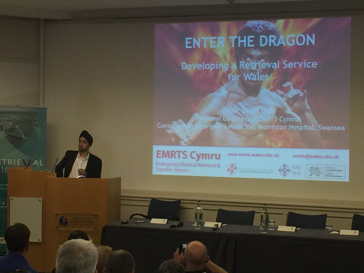 EmrtsWales's tweet photo. Our Director Dr Dindi Gill is addressing @_retrieval delegates about the development of @EmrtsWales &amp; lessons learnt https://t.co/FctV6HK4pO