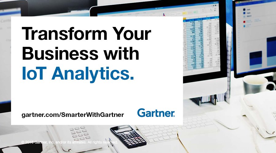 Gartner_inc's tweet photo. Gartner’s @HareInsights: How #IoT analytics differ from traditional #analytics https://t.co/AGrD2ISUiM #GartnerBI https://t.co/aLwW5dxosx
