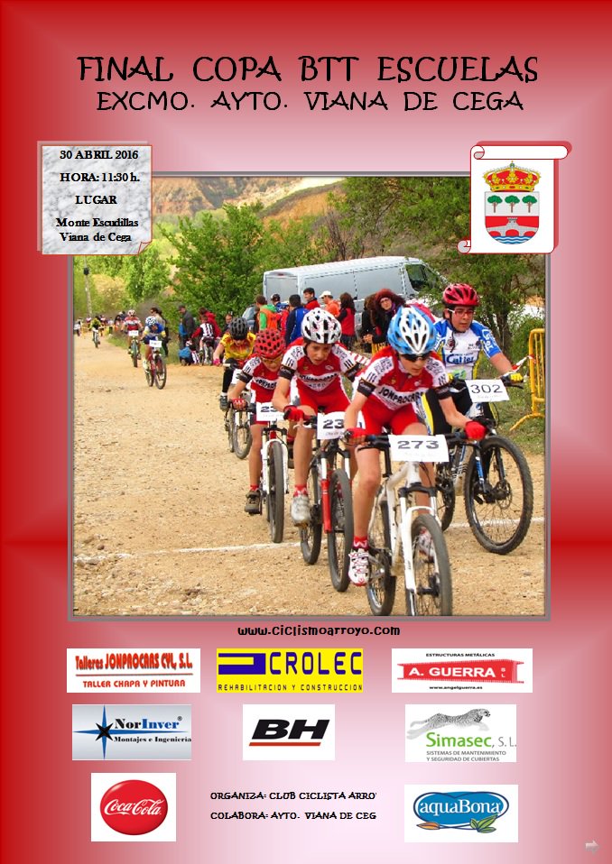 FCiclismoCyL's tweet photo. Viana de Cega coronará a los campeones de la Copa Escuelas de BTT este fin de semana https://t.co/OcLmy8nZGW https://t.co/mCqG1q3W1f