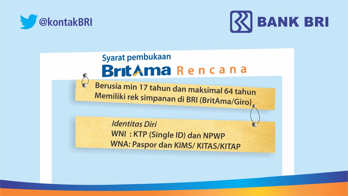 Contact Bri On Twitter Tabungan Investasi Yg Dilengkapi Fasilitas Perlindungan Asuransi Jiwa Bagi Nasabah Brinfo Sahabat Bri
