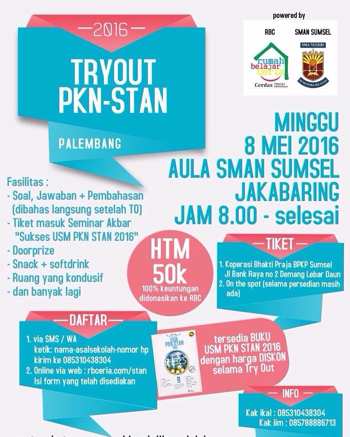 rbceria's tweet photo. Yoooooook buruan daftar. Pembahasan soal bakal langsung d jelasin sama kakak-kakak Alumni STAN. Buruaan daftar https://t.co/cwKadPvk06