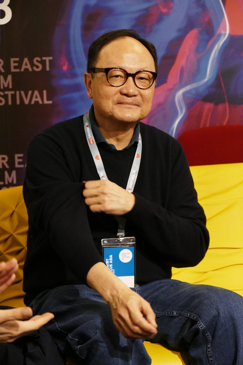 fredambroisine's tweet photo. #FEFFtalks #RogerGarcia #HKIFF executive director screened the 4K #BruceLee films 4 the 1st time last month #FEFF18 https://t.co/R0GBh9LHy7