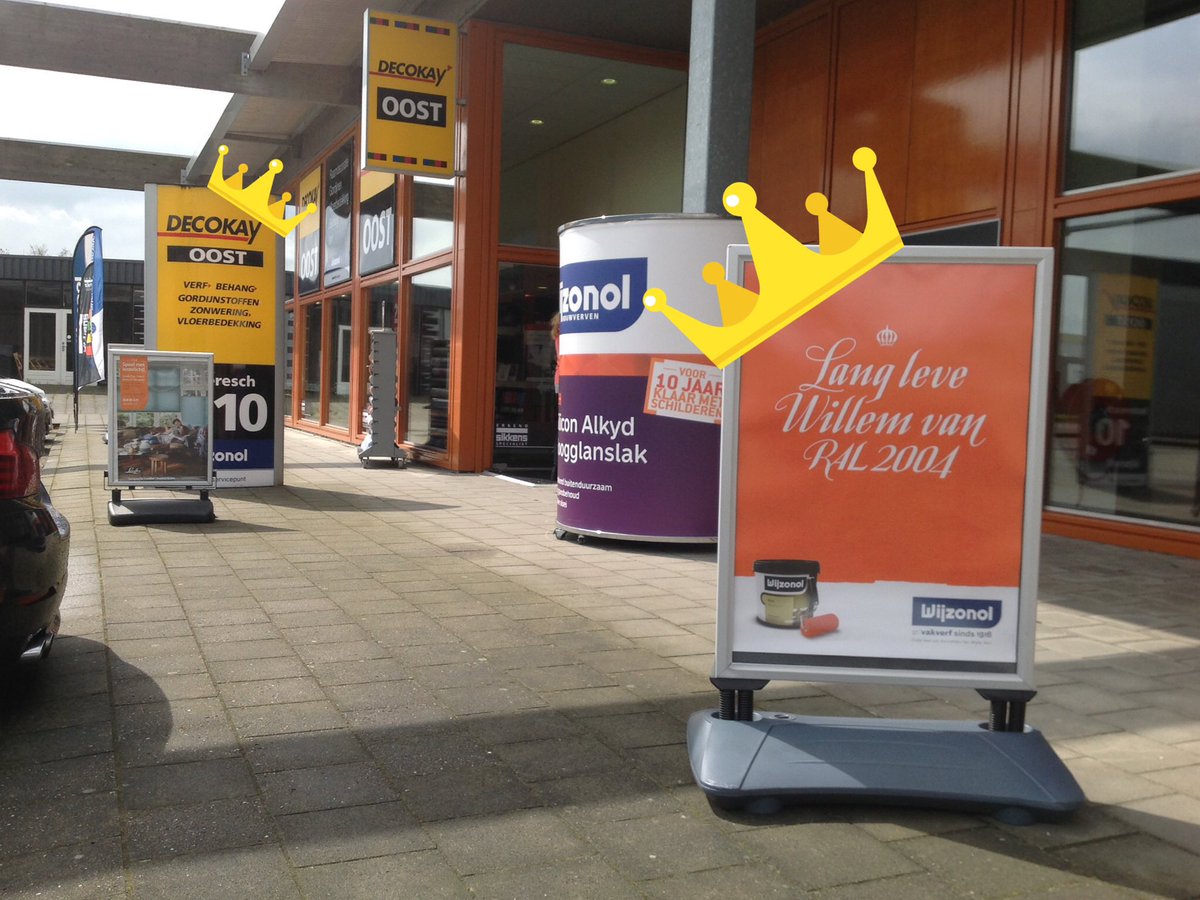 Wij zijn tot 17.00 uur open! #Koningsdag2016 #kingsday #willemvanoranje #roden #wereopen
