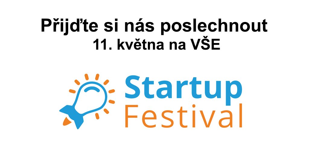 Přijďte si nás poslechnout na startupfestival.cz. Povíme vám o naší zkušenosti se získáním investice pro Atoto.