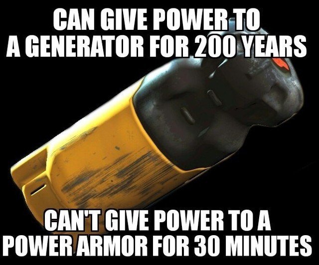 GameOverdoseCom's tweet photo. Sometimes gaming logic really isn't logical
#Fallout4 #PowerCores #GameOverdoseCom #Xbox β¦ https://t.co/FGcCFQMm5o https://t.co/seCGEHOl5F