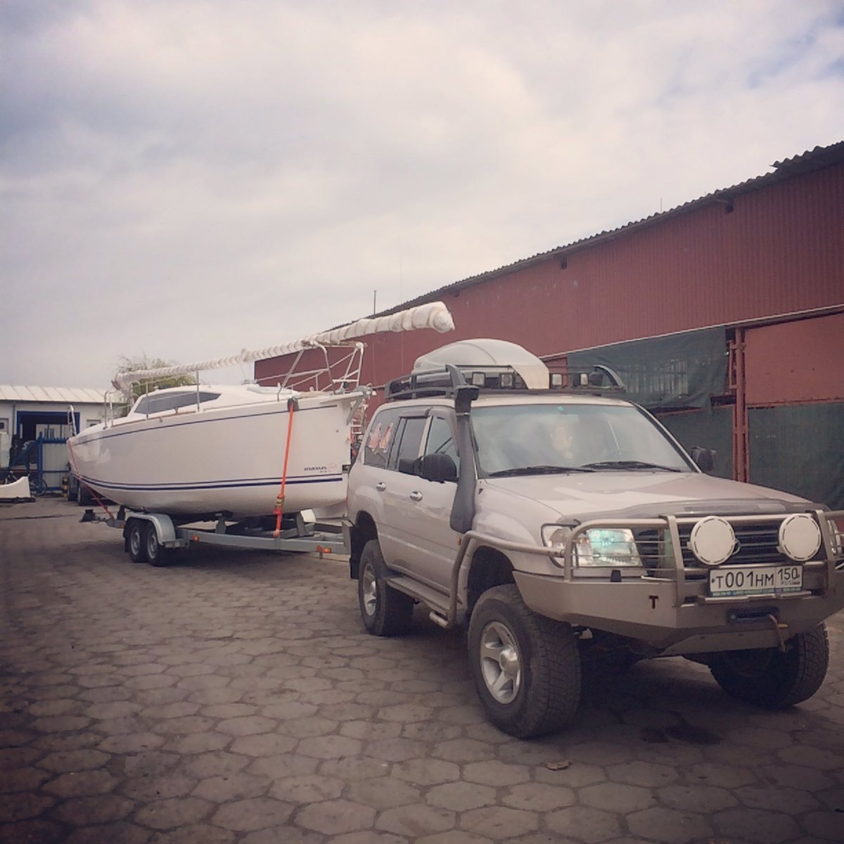 NorthmanYachts's tweet photo. #maxus26 and #maxusevo24 leaving to #Russia 😄 #maxusyachtsrussia #sailing https://t.co/icRYAuql7X