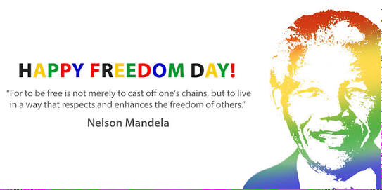 FinkCreations's tweet photo. #🇿🇦 #FreedomDay #HMSouthAfrica #Leadership #Mandela #1994 #Boost #Rise #Shine #Grind #United https://t.co/qZyM5mUvn2