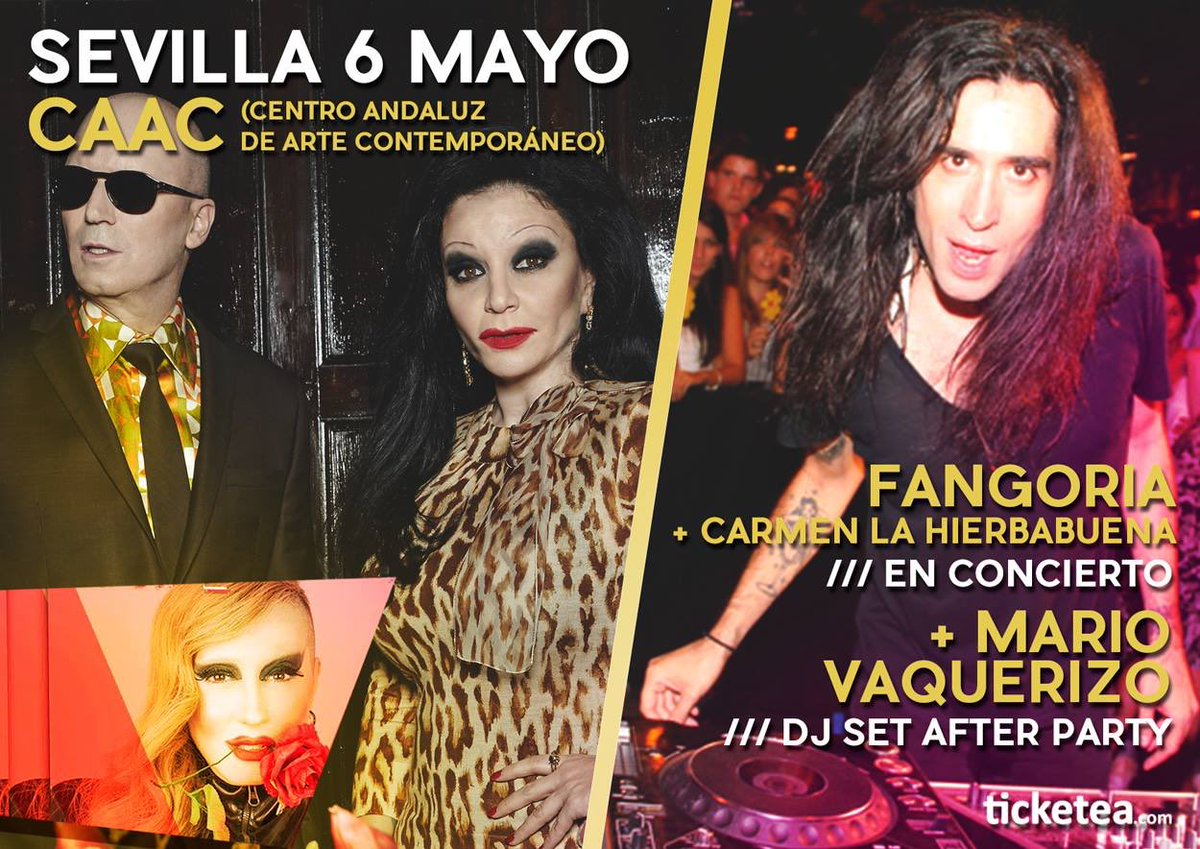 ConciertosEnSvq's tweet photo. CONCURSO!
Tenemos 4 entradas!

@FangoriaOficiaI con Mario Vaquerizo y @djhierbabuena

RT y síguenos para participar! https://t.co/OUZkV9B1Am