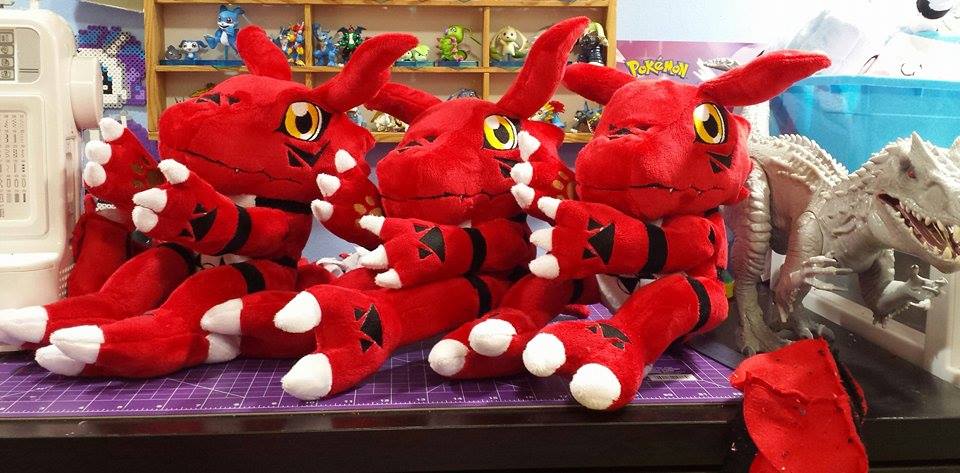 guilmon plush