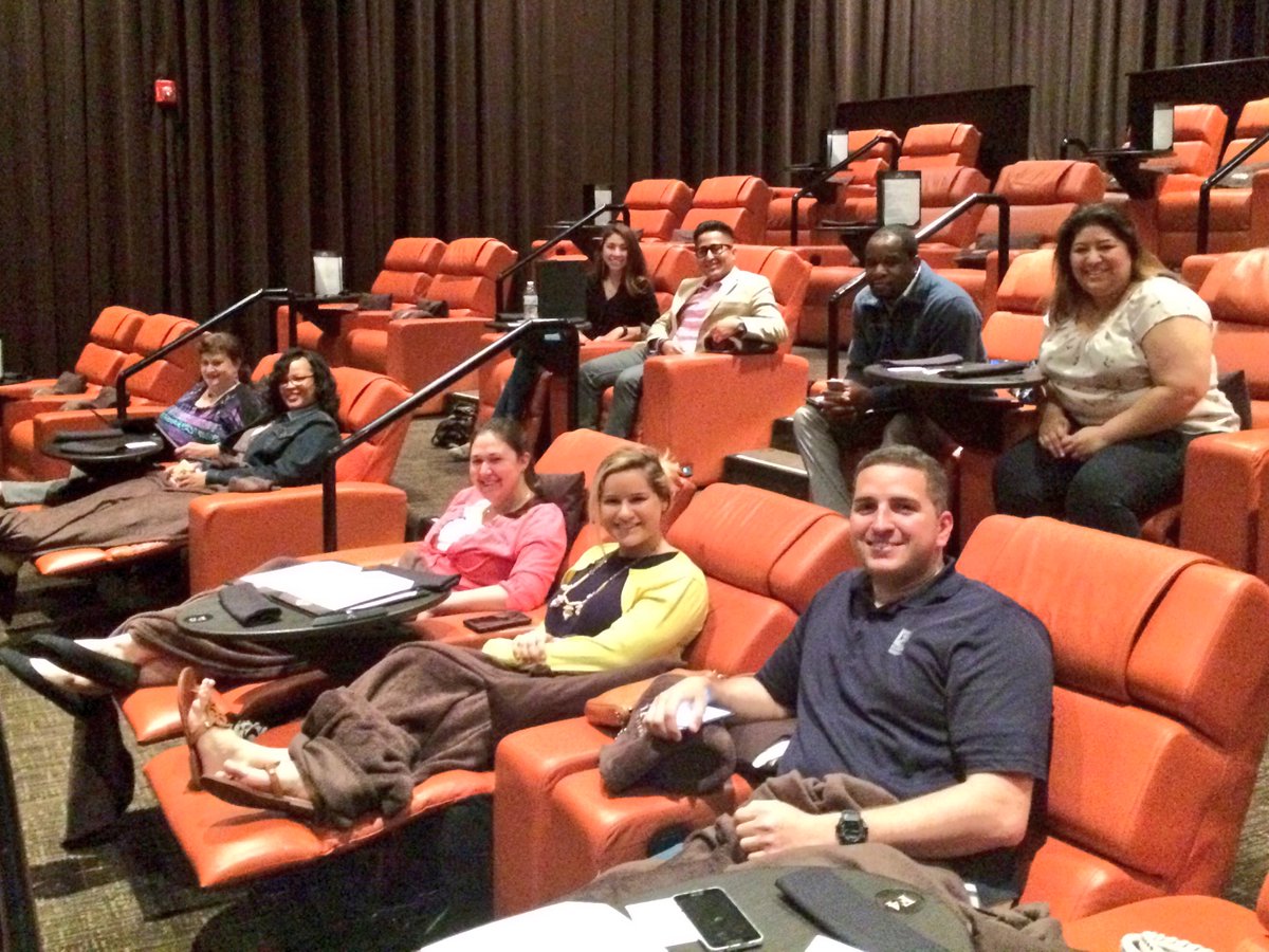 Treating our admins to a meal + a movie! Happy #AdminDay!