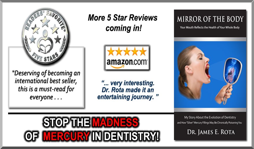 MirrorOfTheBody's tweet photo. "Dr. Rota is the rare dentist who addresses the intimate connection between the teeth and the health of our body." https://t.co/EhWYX1oXFD