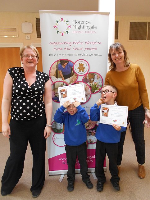 GemstoneWalk's tweet photo. Ewan and Calum Reid have raised £155.43 for @fnhospice by holding a bake sale last Sunday! Well done boys! https://t.co/XFZClOGH99
