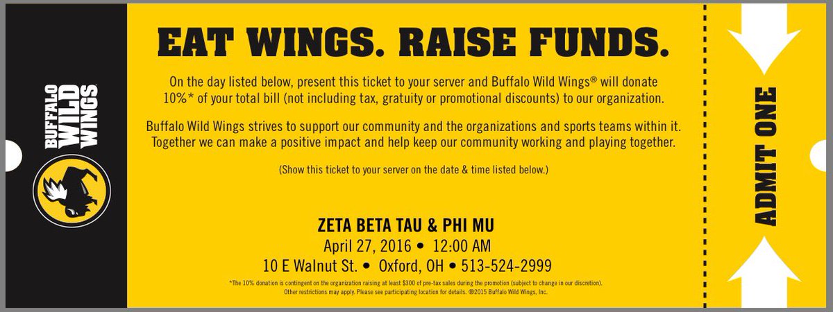 Hey everyone! Bring this picture into Buffalo Wild Wings today and help support the Children's Miracle Network!