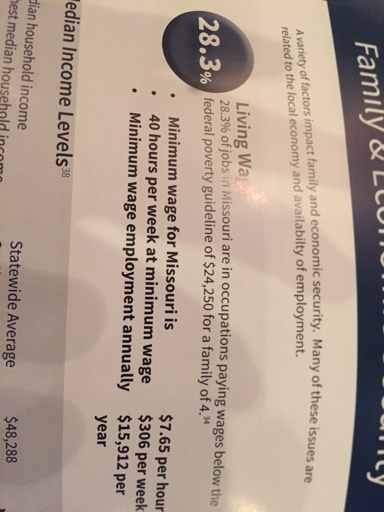 cabbott81's tweet photo. It is a more complicated  than people just 'need to get a job' #MOPovertySummit https://t.co/VBu0xvYP2w