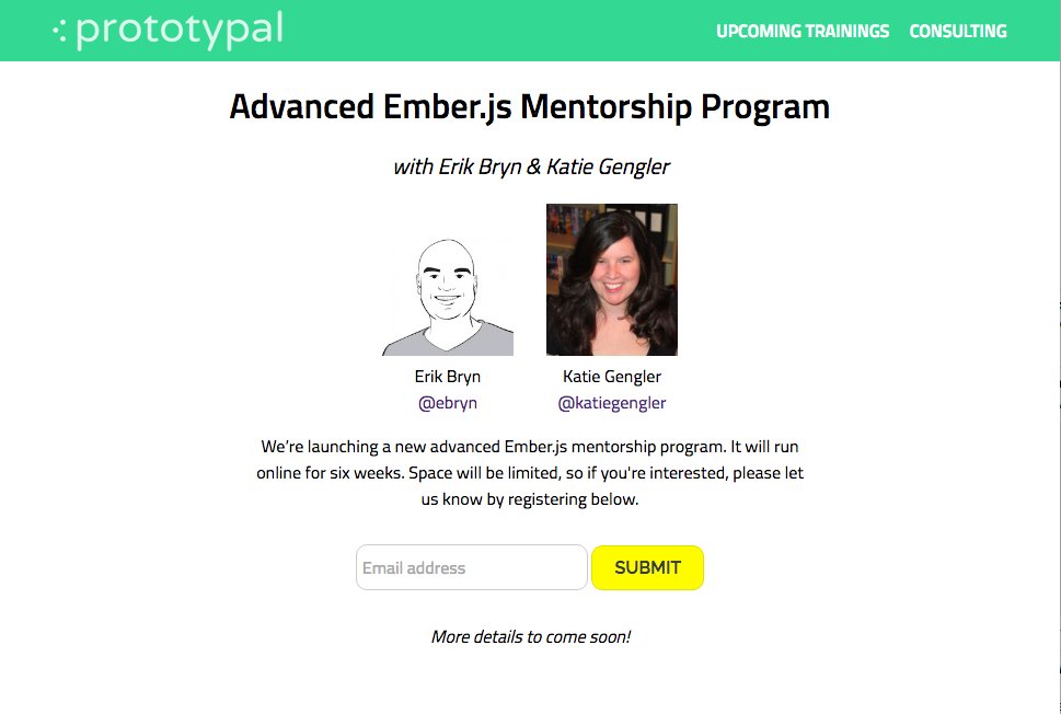 Planning a 6 week online Advanced Ember.js mentorship program w/ <a href="/katiegengler/">Katie Gengler</a>. Interested? bit.ly/emberjs-mentor…