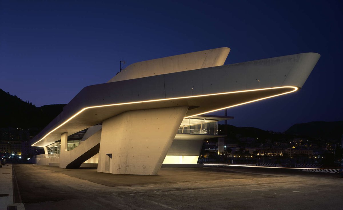 Sentinel by the Sea: Zaha Hadid Architects’ Salerno Maritime Terminal Opens in Italy bit.ly/1TwDxWg