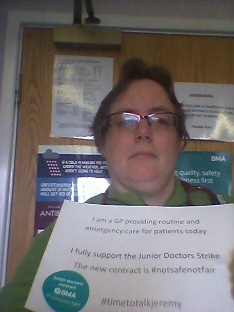 cgps_gp's tweet image. GPs right behind Junior Drs #oneprofession #JuniorDoctorsStrike @drdjsmc @Bagpus